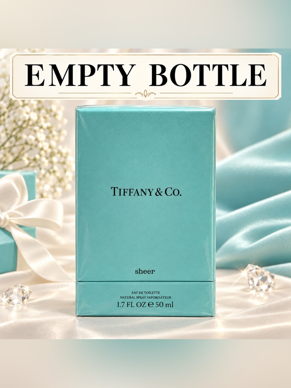 Tiffany & Co Sheer Empty Bottle